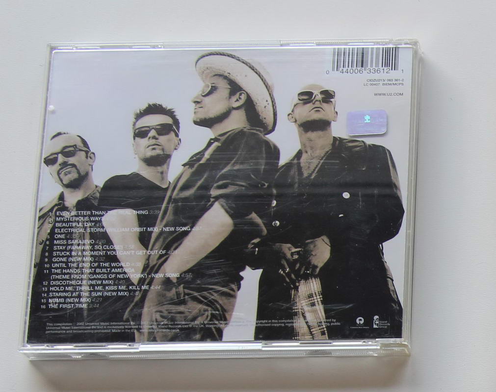 U2 - The Best Of 1990 - 2000 Arka
