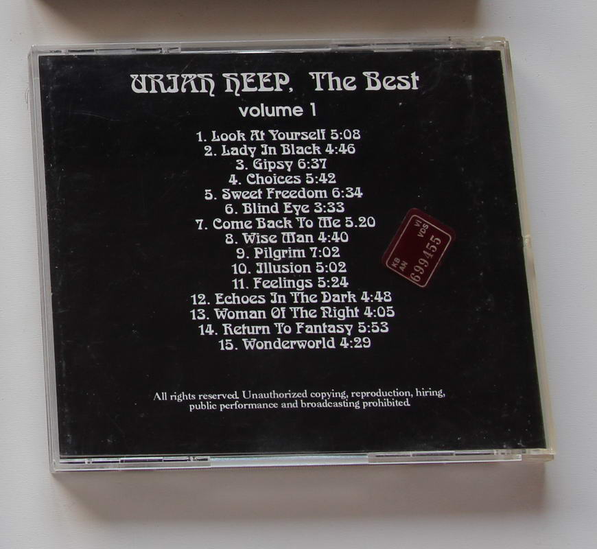 Uriah Heep - Best Of Arka