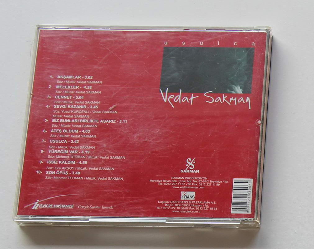 Vedat Sakman - Usulca Arka