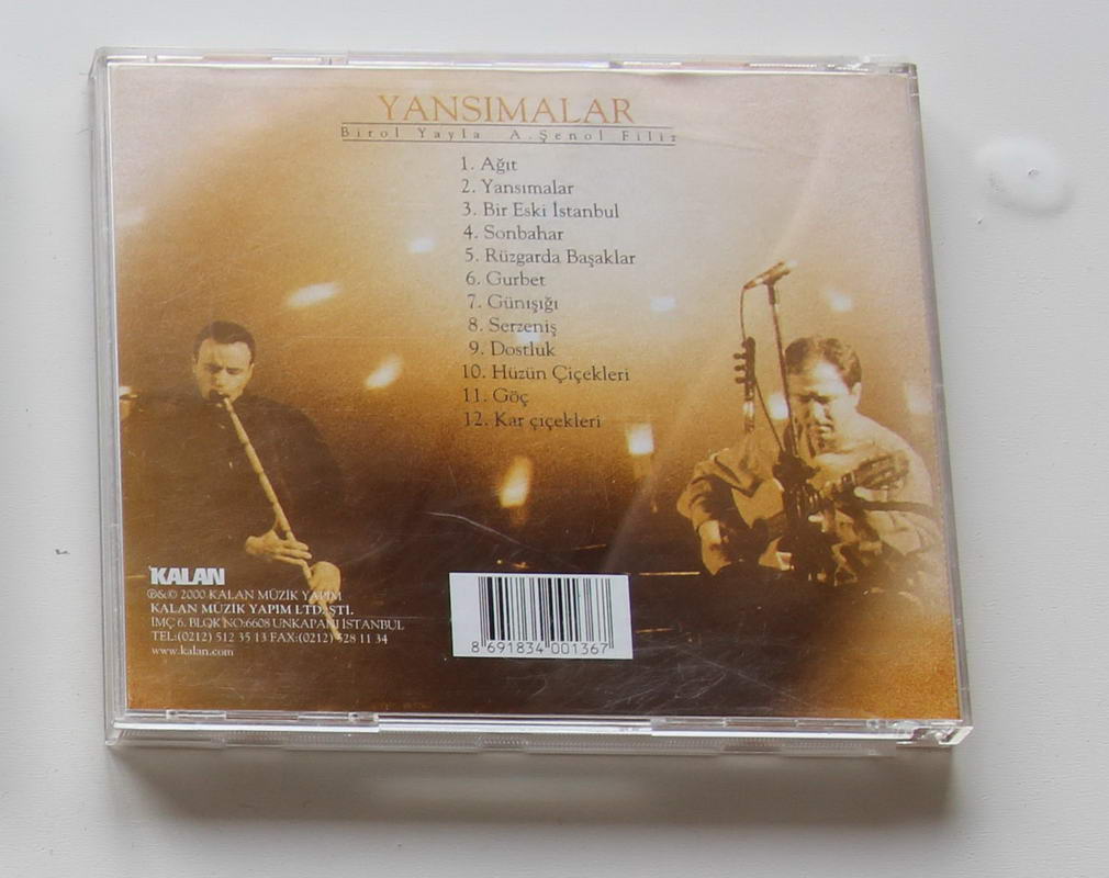 Yansımalar - Yansımalar Arka