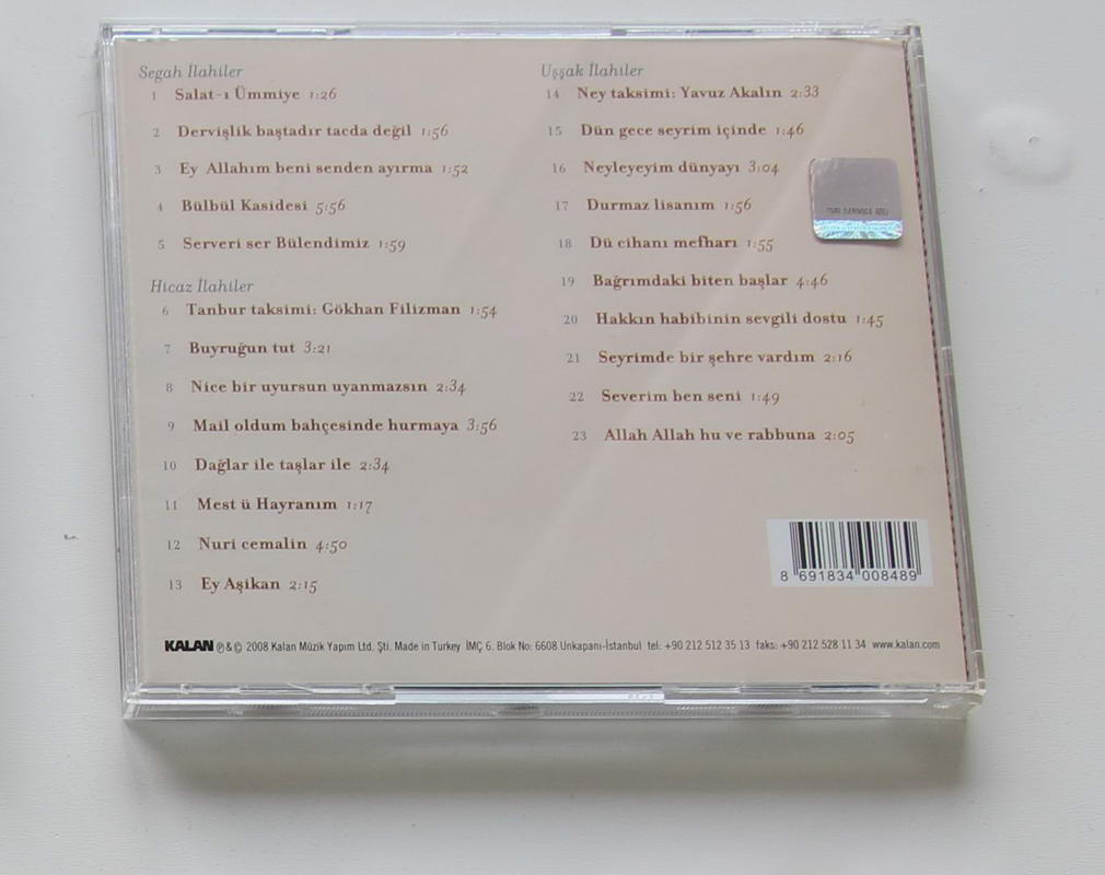 Yarkın Featuring Sufi vocal masters - Hayy Arka