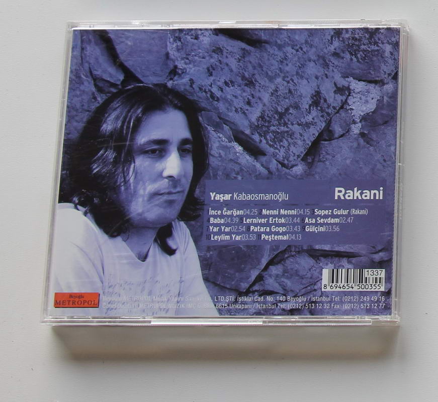 Yaşar Kabaosmanoğlu - Rakani Arka