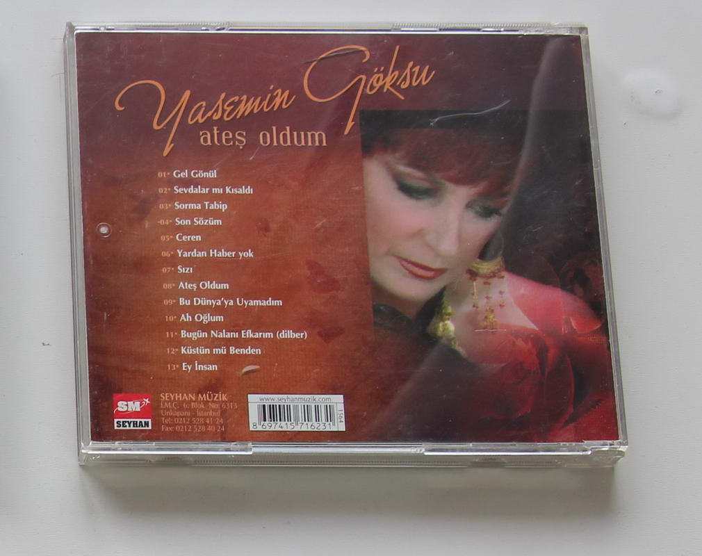 Yasemin Göksu - Ateş Oldum Arka