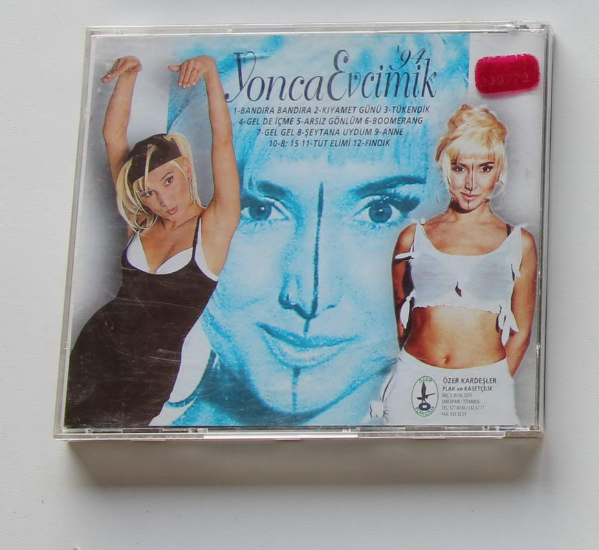 Yonca Evcimik - Yonca Evcimik 94 Arka