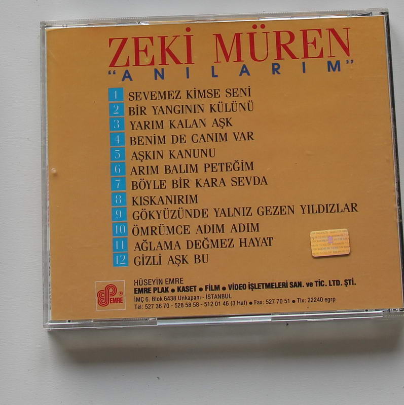 Zeki Müren - Anılarım Arka