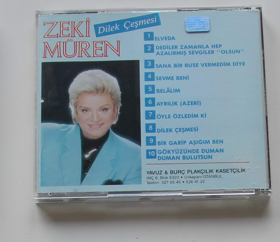 Zeki Müren - Dilek Çeşmesi Arka
