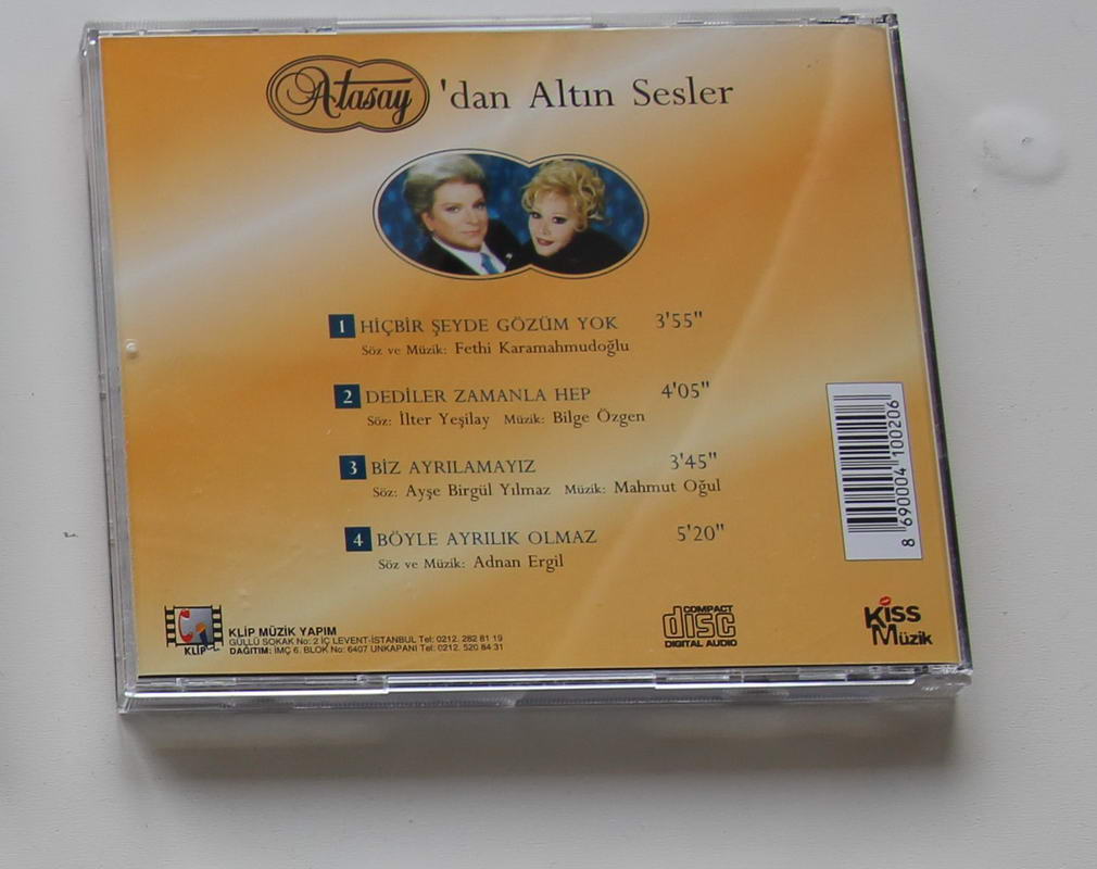 Zeki Müren & Muazzez Abacı - Biz Ayrılamayız Arka
