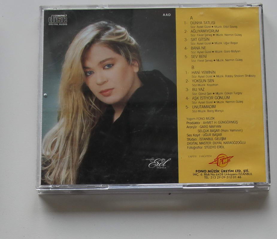 Zerrin Özer - Dünya Tatlısı Arka