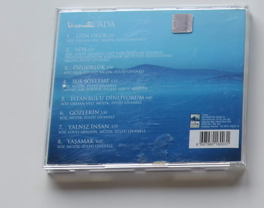 Zülfü Livaneli - Ada Arka