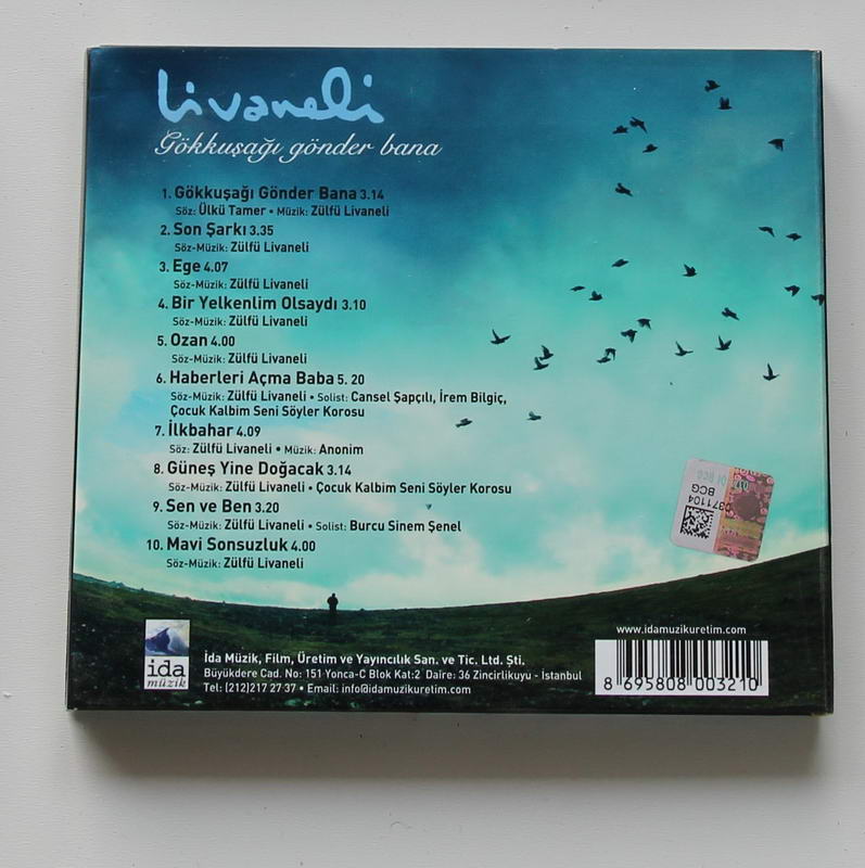 Zülfü Livaneli - Gökkuşağı Gönder Bana Arka