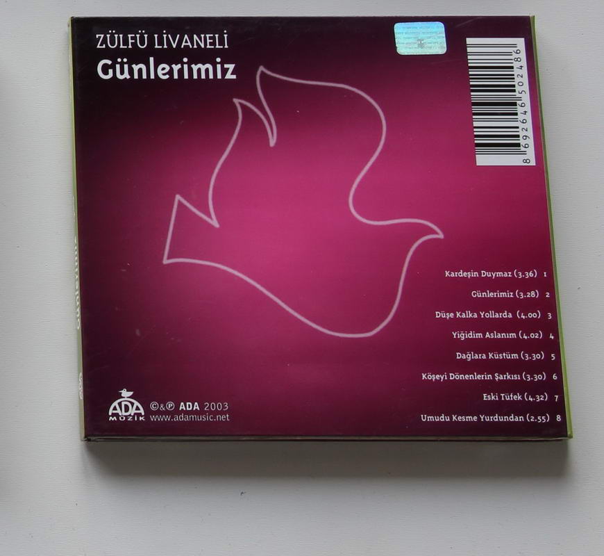 Zülfü Livaneli - Günlerimiz Arka