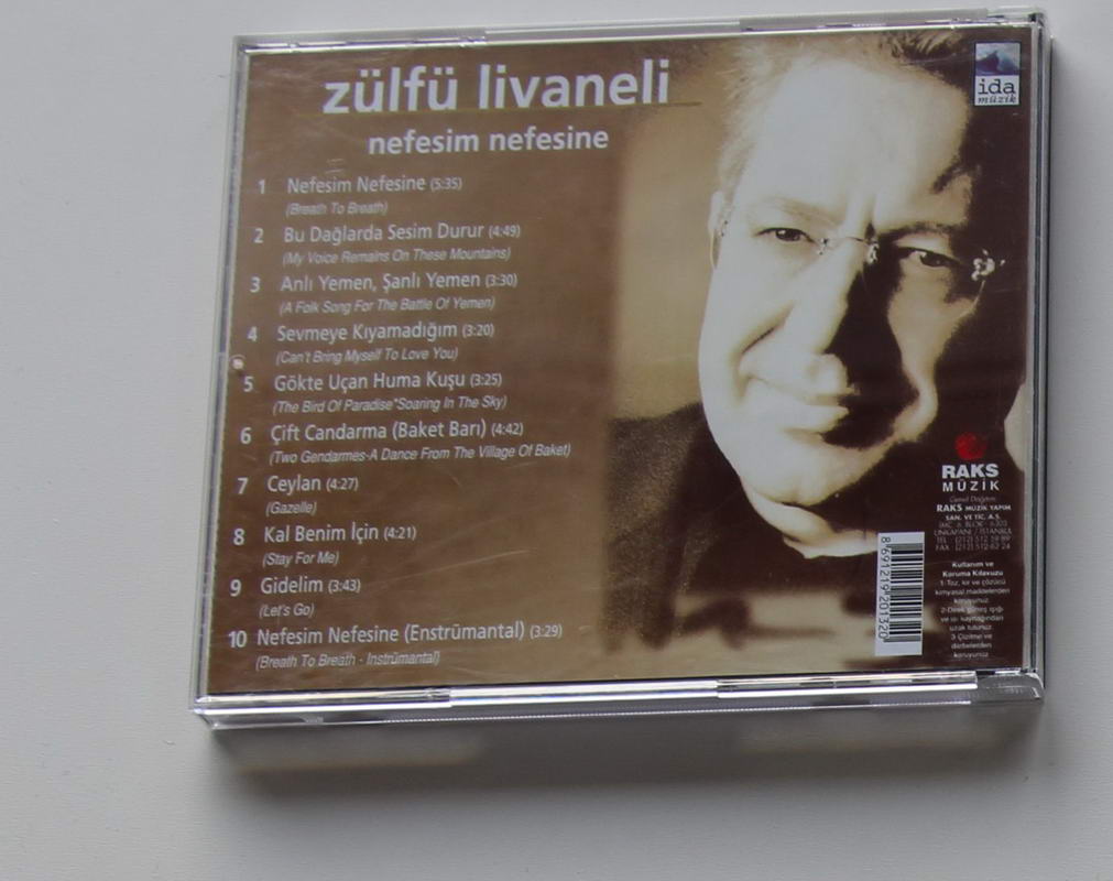 Zülfü Livaneli - Nefesim Nefesine Arka
